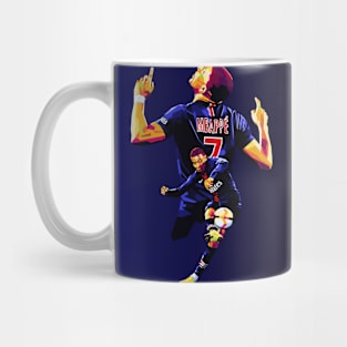 kylian mabppe wpap pop art Mug